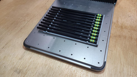 Laser Engraving Alignment Jig for xTool—bottle openers slot for batch consistency.