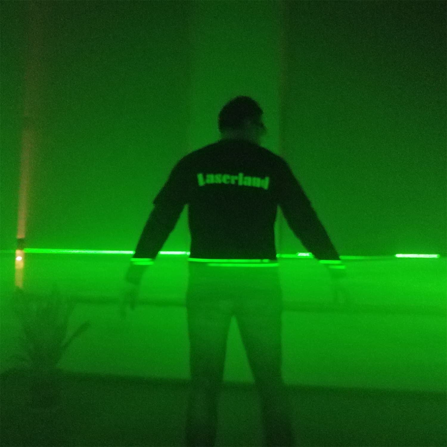 Laserlands aluminum body design for durable, premium laser line projector.