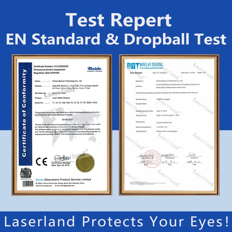 Laserlands rope-hole end design keeps glasses secure during use