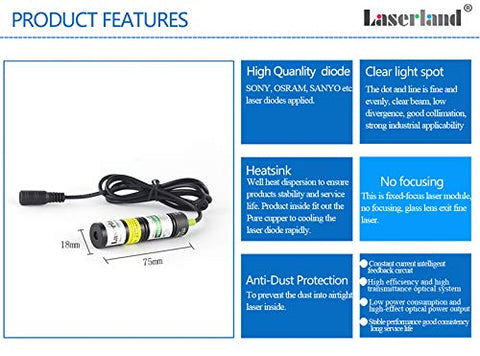 Laserlands rubber-tail cable protection protects connections during setup.