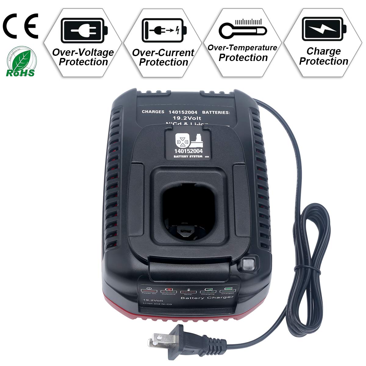 Lasica C3 charger compatible with Craftsman XCP batteries.
