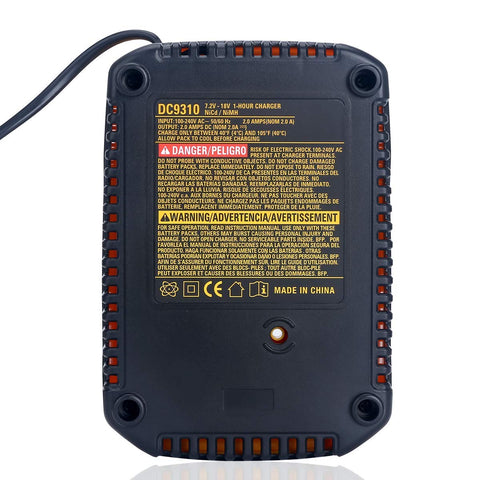 Lasica DC9310 fast charger compact design fits tight spaces on the workbench.