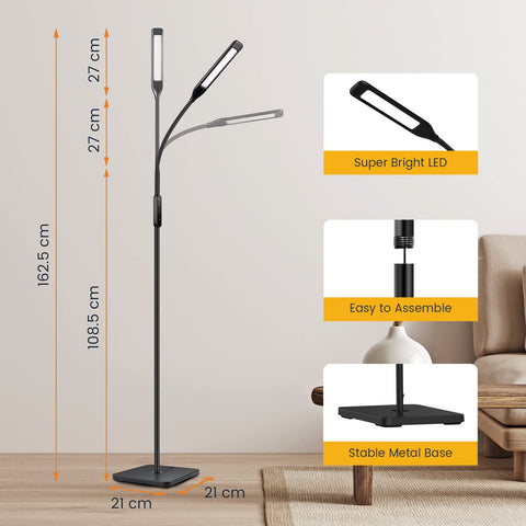 LASTAR lamp offers multiple brightness levels for various tasks