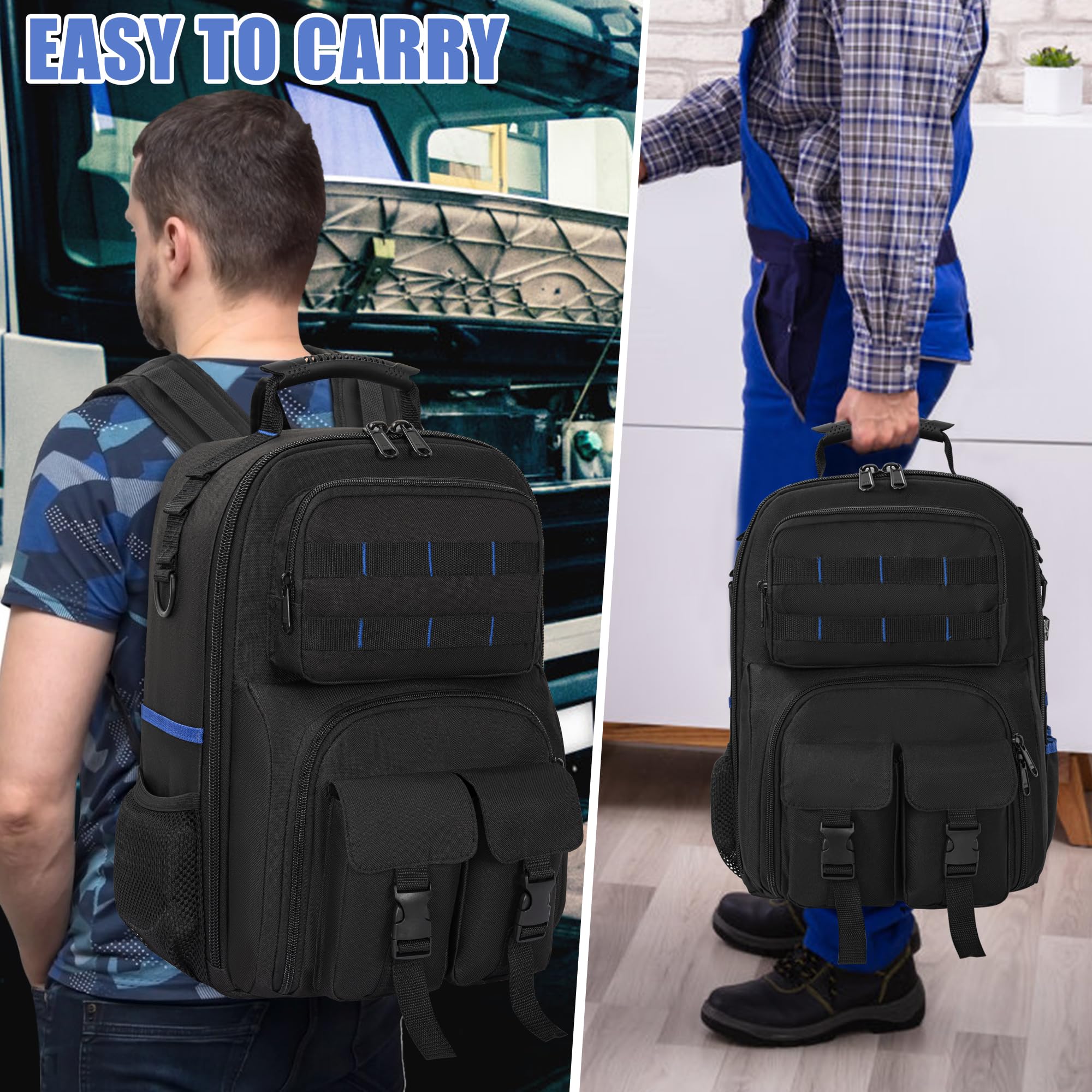 LASUK removable organizer for flexible tool arrangement across jobs