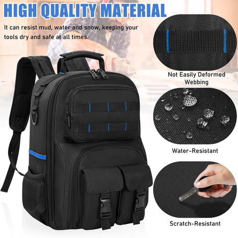 LASUK 600D fabric exterior highlighting water resistance and durability