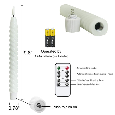 Lasumora remote timer candle offering convenient auto-on and off cycling
