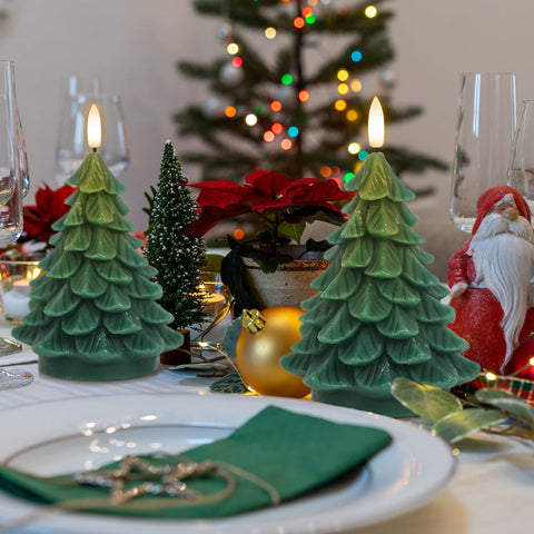Lasumora gift-ready Christmas candles set adds sparkle to celebrations