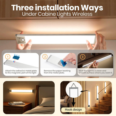 Latamil rechargeable 3200mAh battery powers wireless lighting for long use