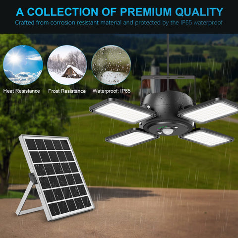 Latband 144-LED array delivers bright 1200LM illumination.