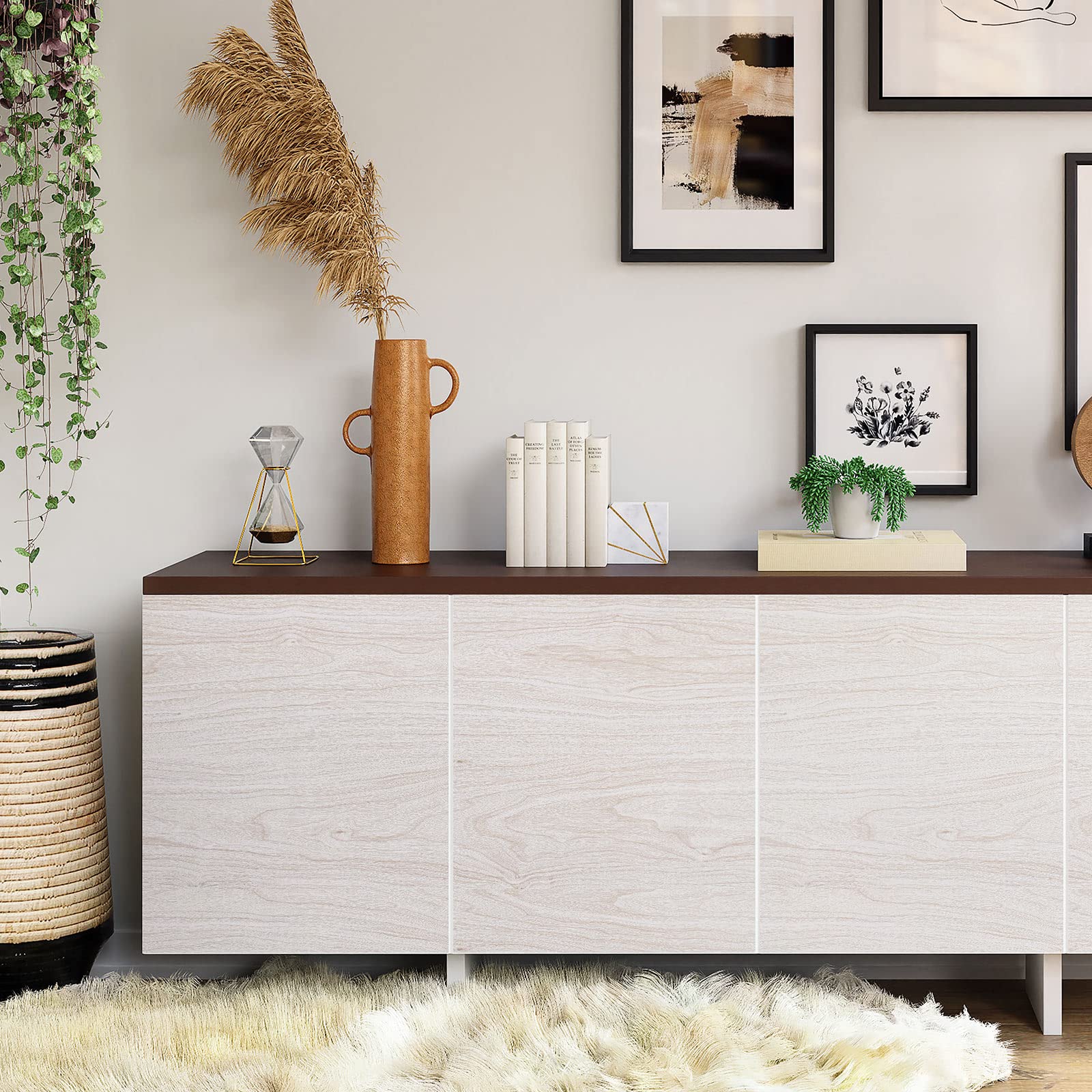 Latico removable wallpaper promises damage-free removal when updating spaces.