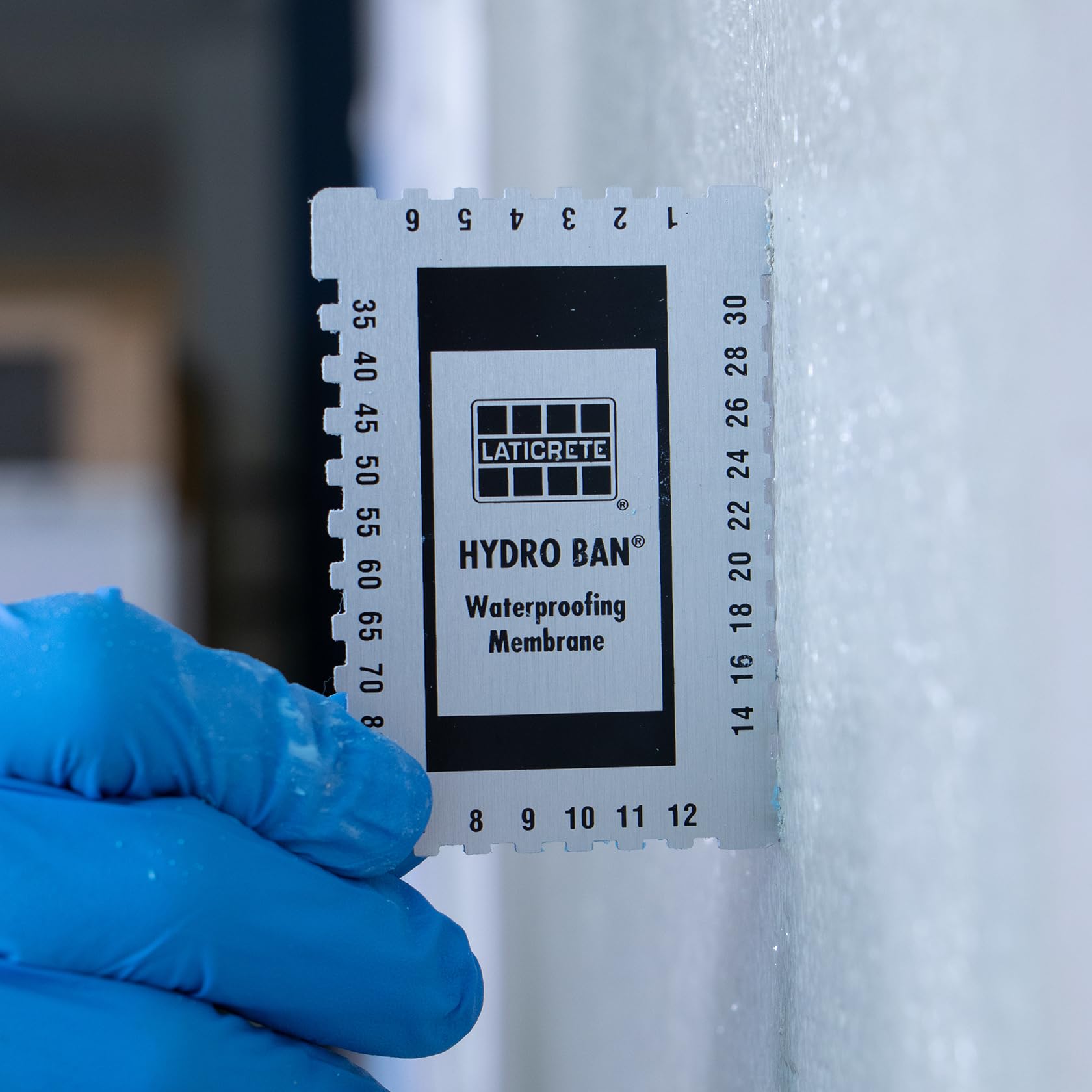 LATICRETE Hydro BAN demonstrates bond to various substrates for durable waterproofing.