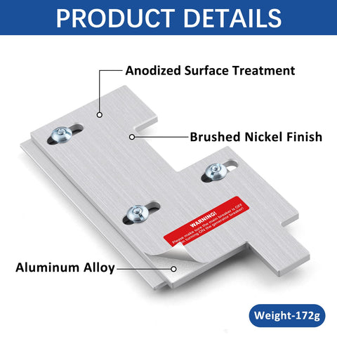 LATING interlock shows corrosion-resistant aluminum alloy for durability.
