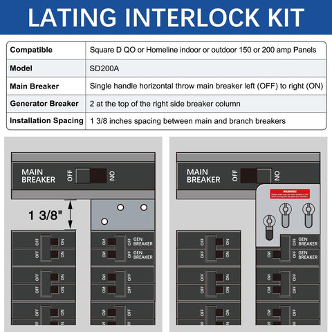 LATING interlock kit aluminum construction emphasizes durability and corrosion resistance for long-term use.