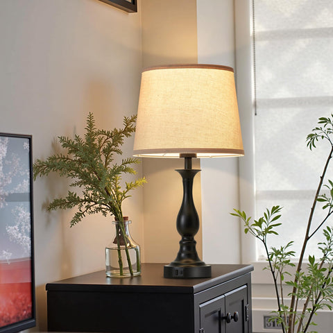 Lauag two-pack fits bedside or living room end tables.