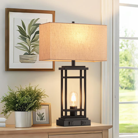Lauag dorm room gift lamp combines practicality and design.