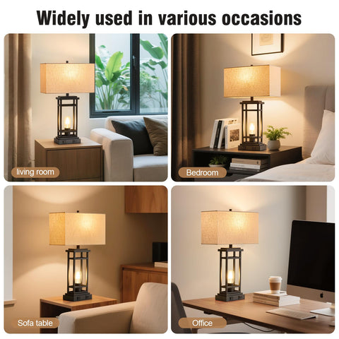 Modern retro Lauag design complements living room and bedroom interiors.