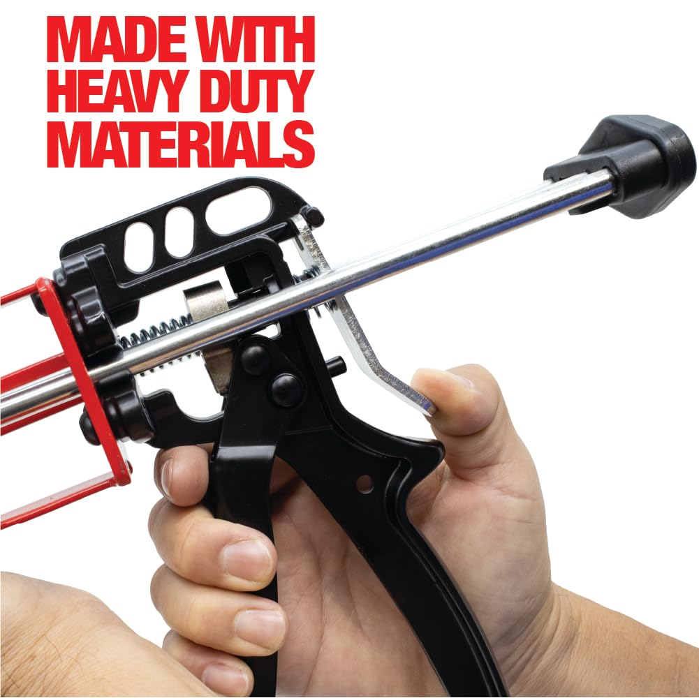 LAUCO ergonomic manual trigger minimizes hand fatigue during extended bonding sessions