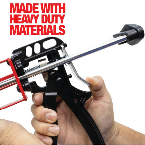 LAUCO ergonomic manual trigger minimizes hand fatigue during extended bonding sessions
