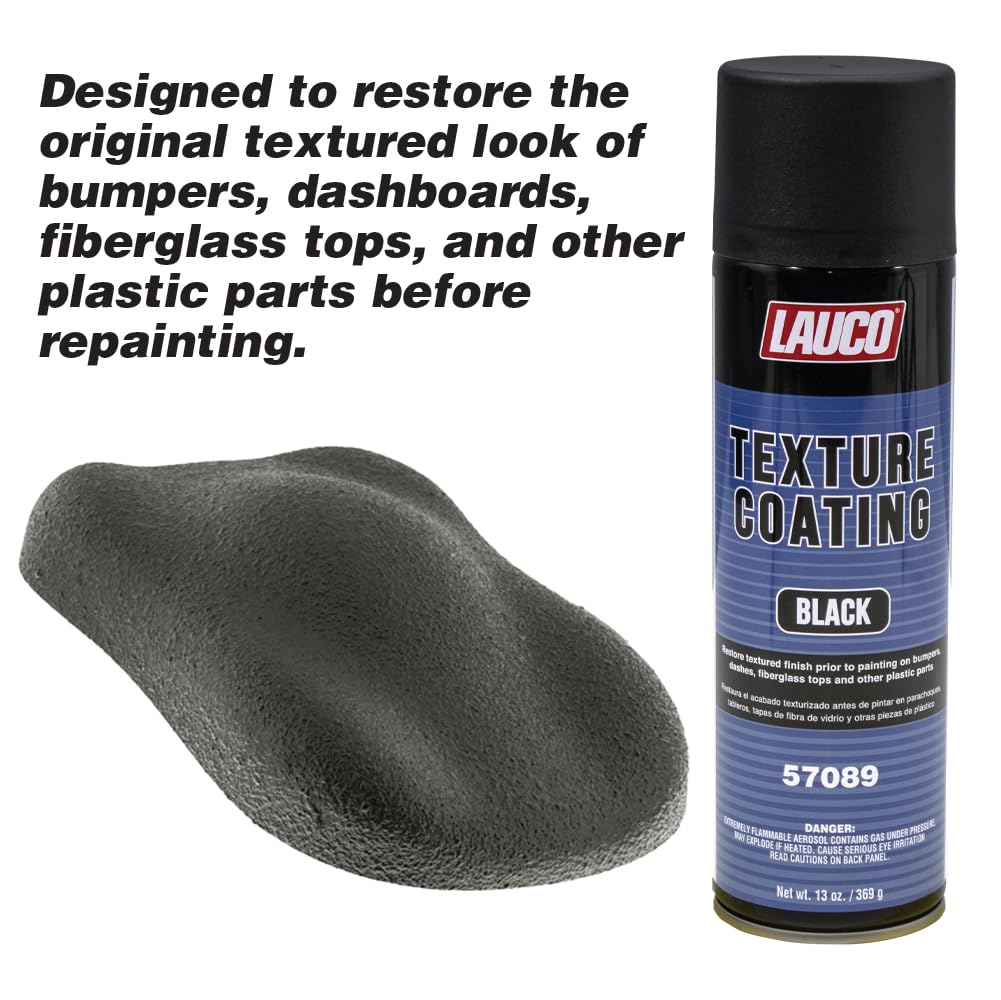 LAUCO matte black finish enhances show ready trim and edges
