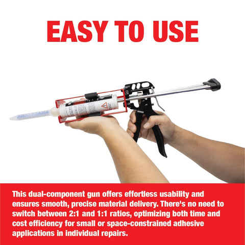 LAUCO smooth-flow trigger delivers precise adhesive output
