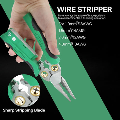 Laukowind crimping and cutting groove in action.