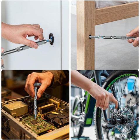 Laukowind hot-forged aluminum handle for durable grip.