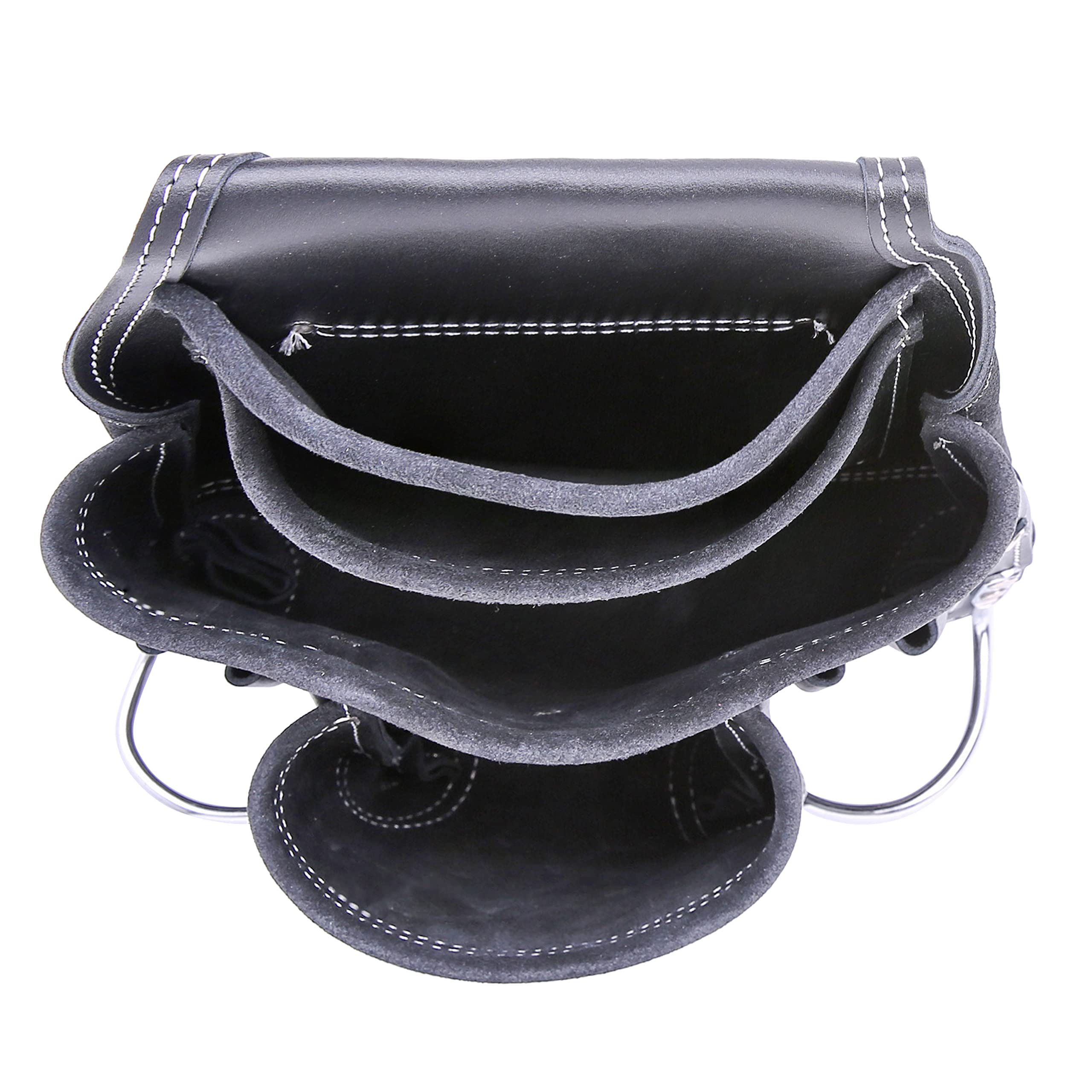 LAUTUS oil-tanned pouch with hammer holders for quick access.