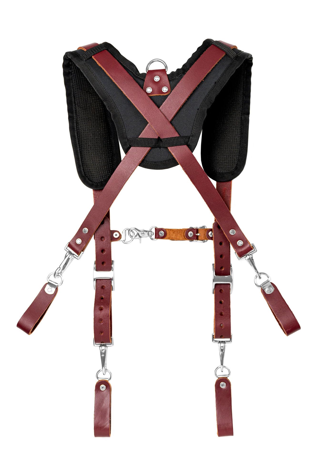 Laotus padded shoulder straps ergonomic design, improving comfort during extended tasks.