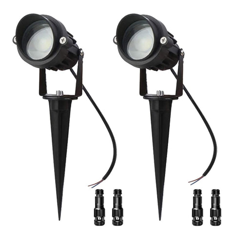LAVAED 10W LED landscape light with warm white illumination for outdoor spaces
