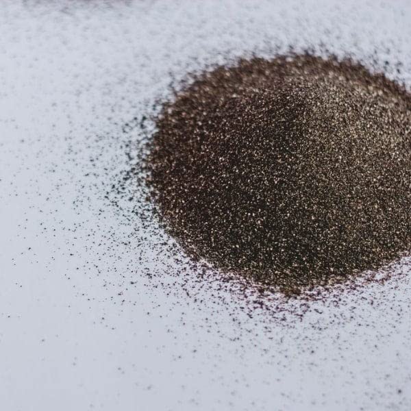 Lavayoo lava sand for crafts, exfoliating soaps, and art projects.