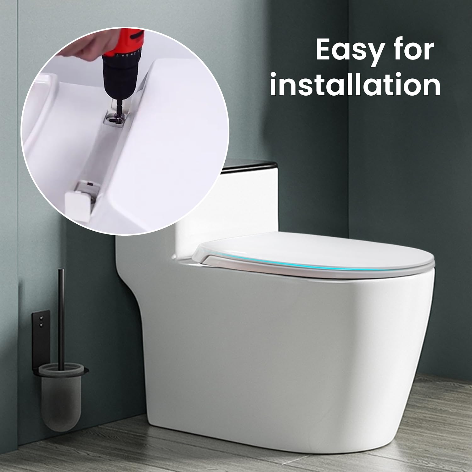 LavishStream packaging includes seat and mounting hardware for quick setup.