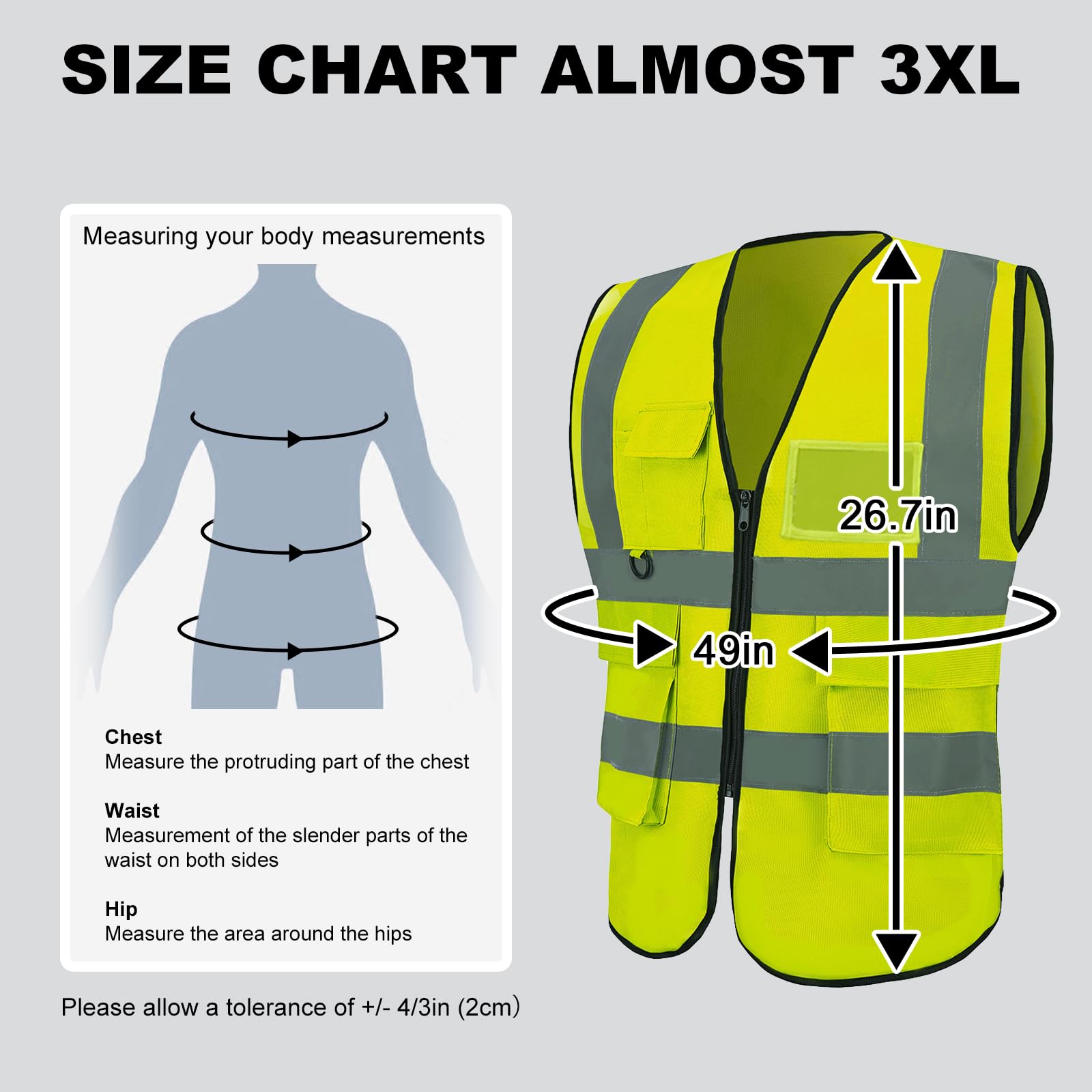Lavori-AK ANSI Class 2 vest boosts visibility for outdoor work.