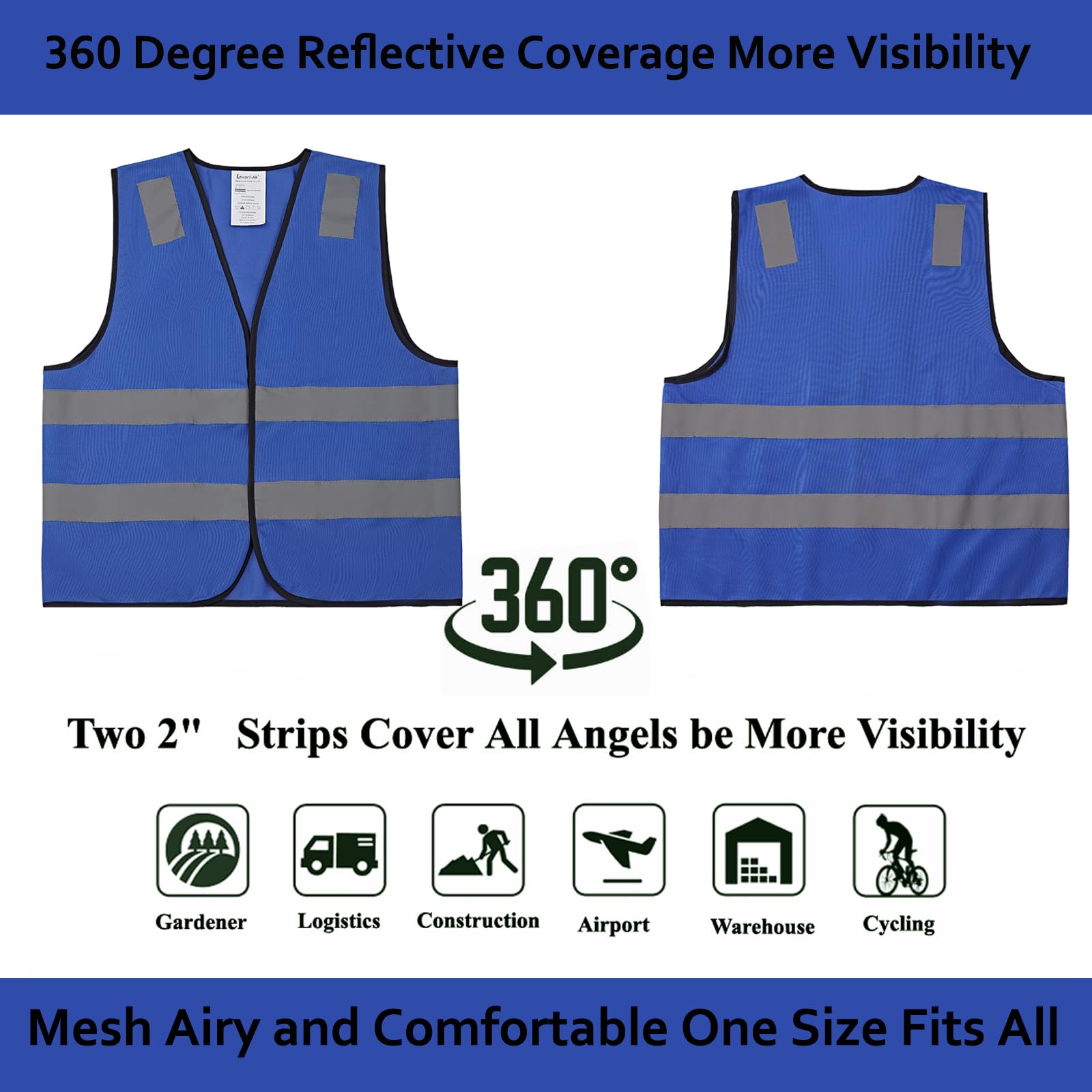 Lavori-AK ultra-light mesh vest keeps wearers cool.