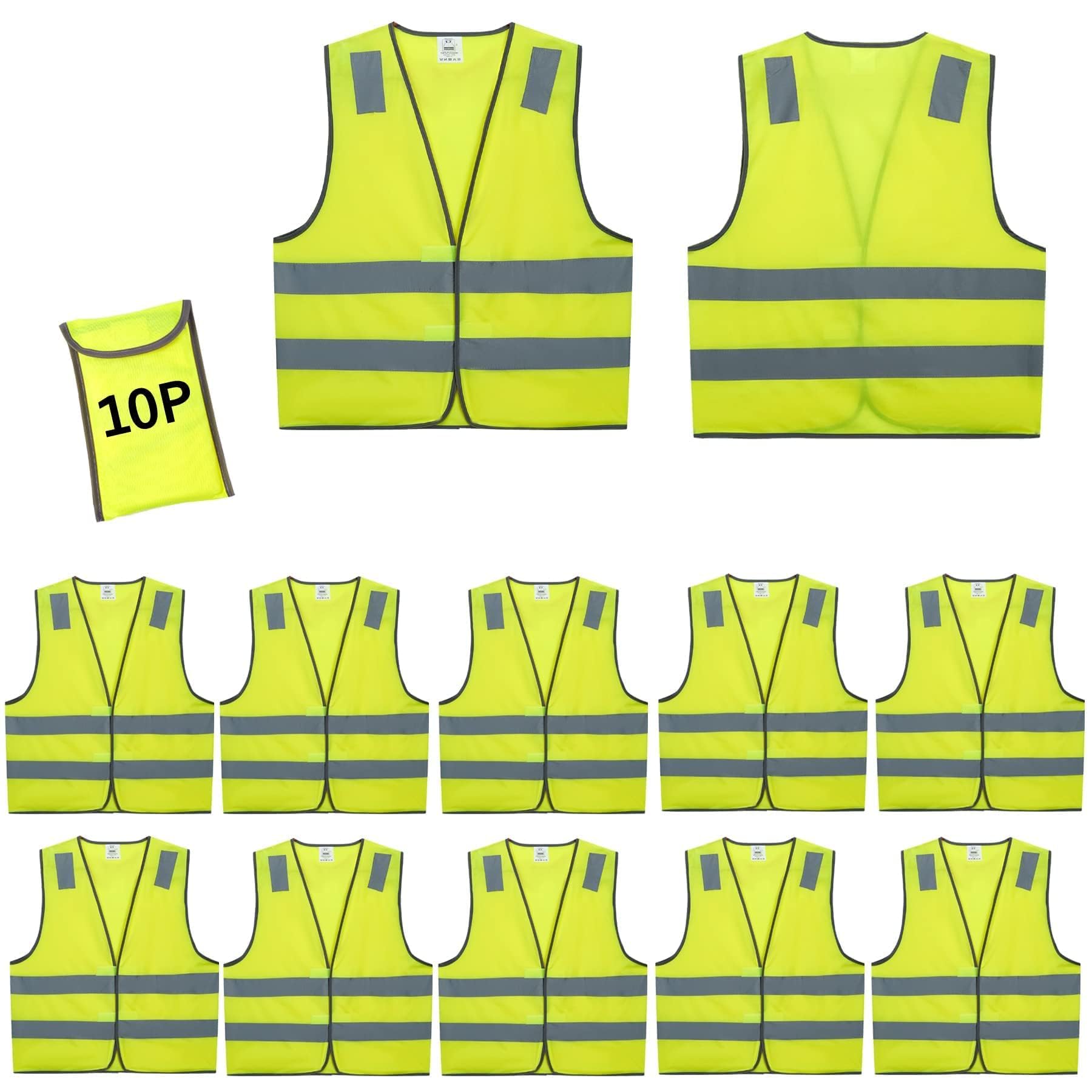 Lavori-AK safety vest with packing bag for easy transport