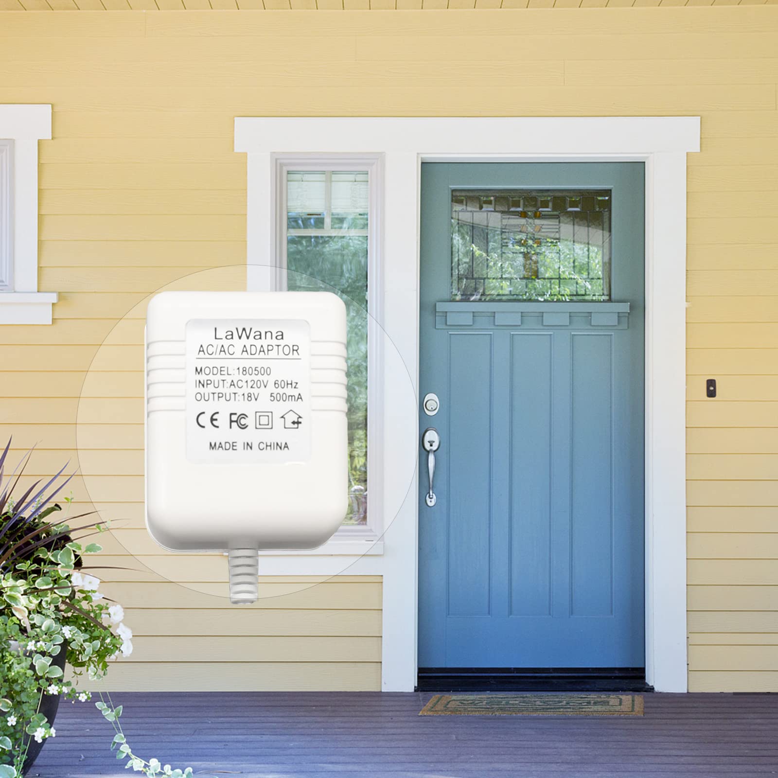 LaWana compatibility with Ring Video Doorbell Pro enables wired installation