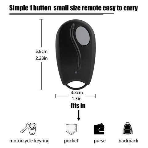 Two-pack remote set with batteries and instruction sheets.