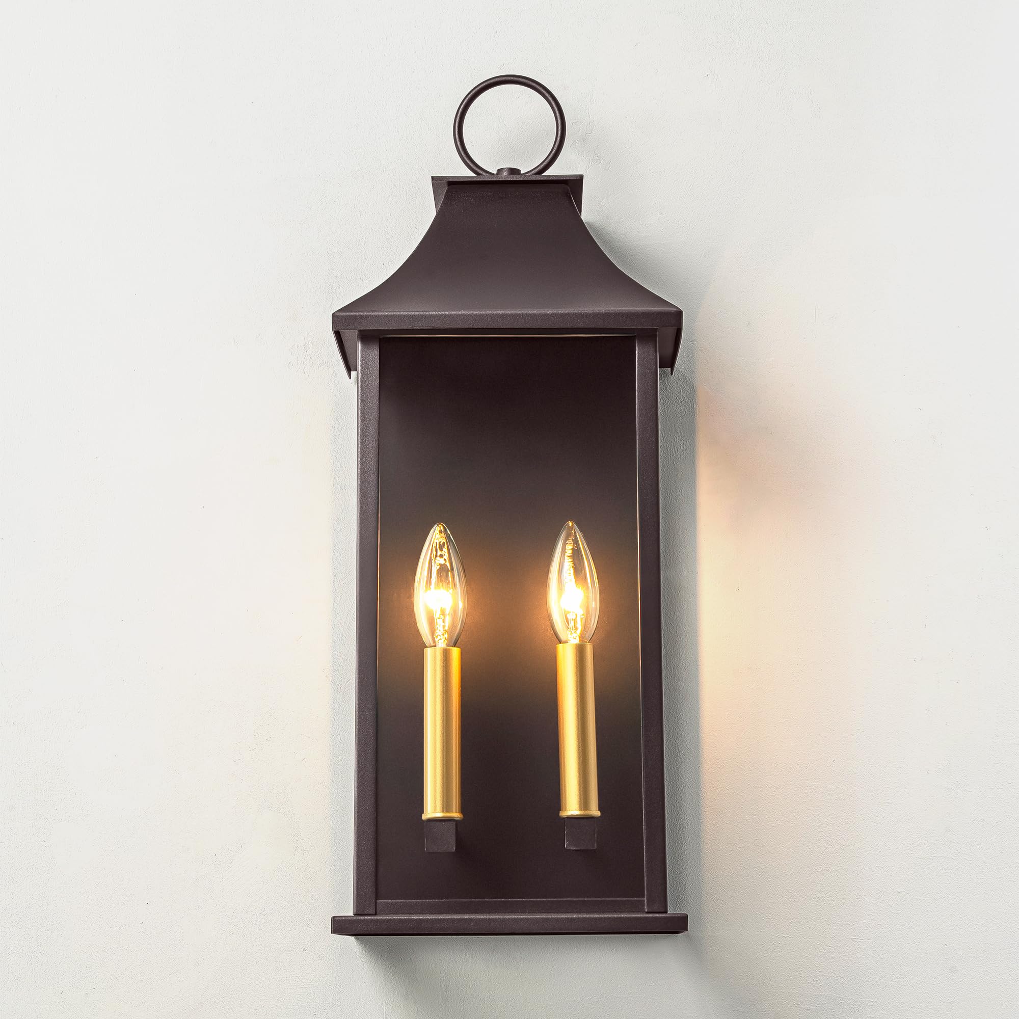Lawyettle installation notes for patio wall light on siding