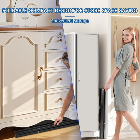 LAYSHINEEN 2 Step Ladder embedded steel beams for reliable load bearing