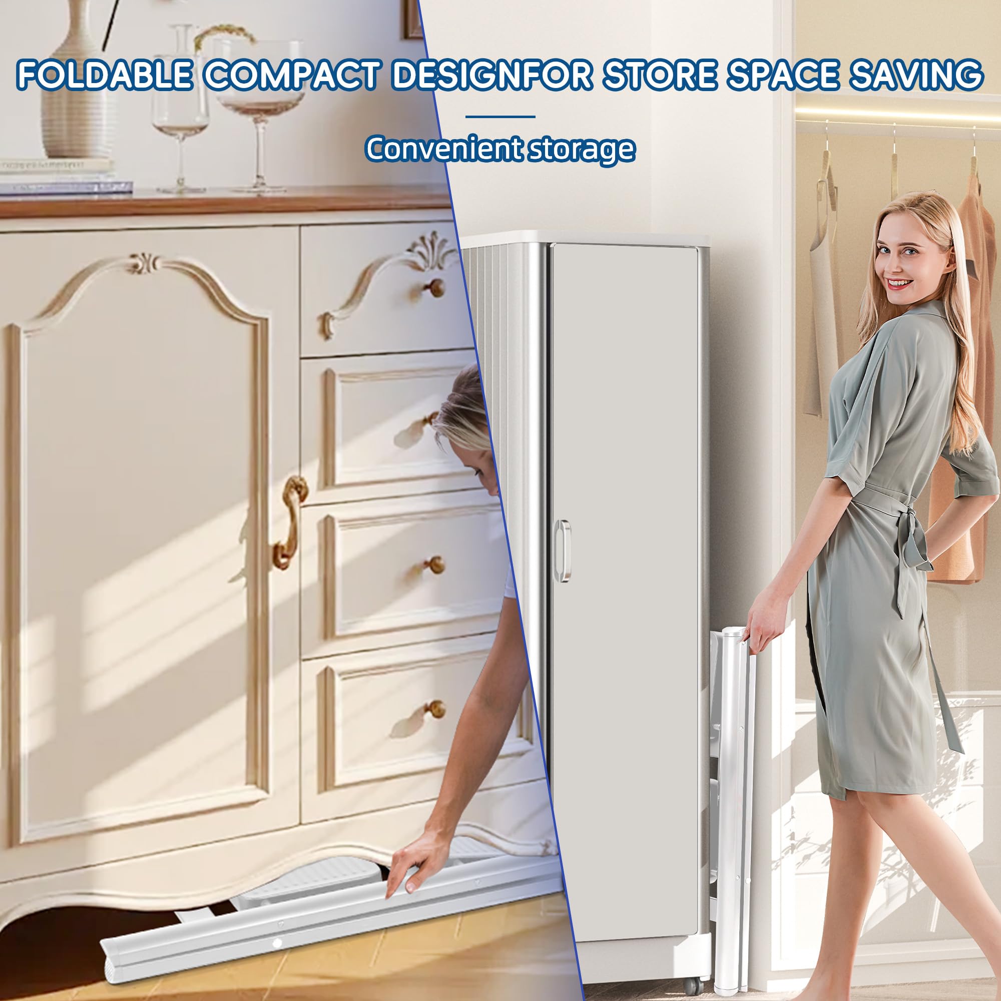 Layshineen sturdy triangle-frame provides stable support during use.