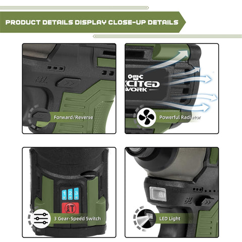 LAZYLAND 17V screwdriver charging dock keeps batteries topped up