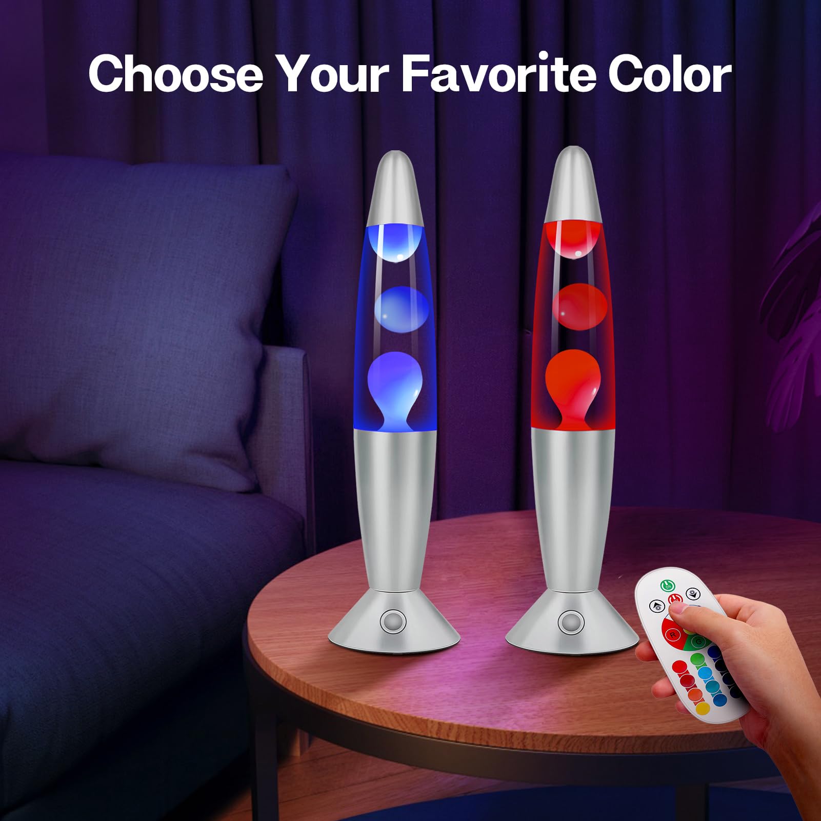 Lazzgan color-change lamp on kid's desk; engaging lighting for study spaces.