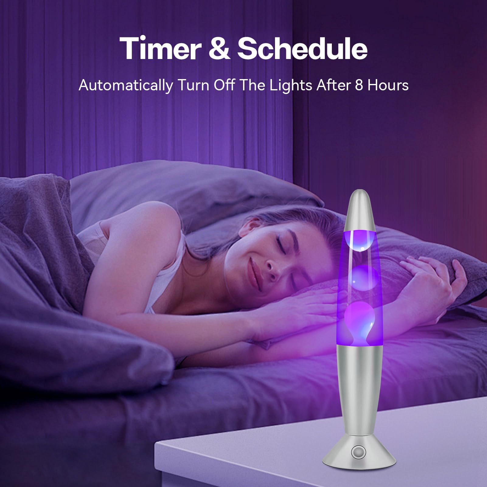 Lazzgan remote-control close-up; easy brightness and color customization for calming evenings.