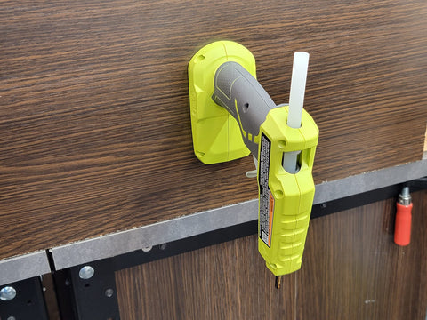 L&B 3D Ryobi 18V organized-workbench image shows tidy workflow