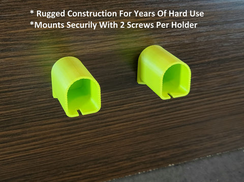 L&B 3D Ryobi 18V wall-mount pegboard setup saves workspace and reduces clutter