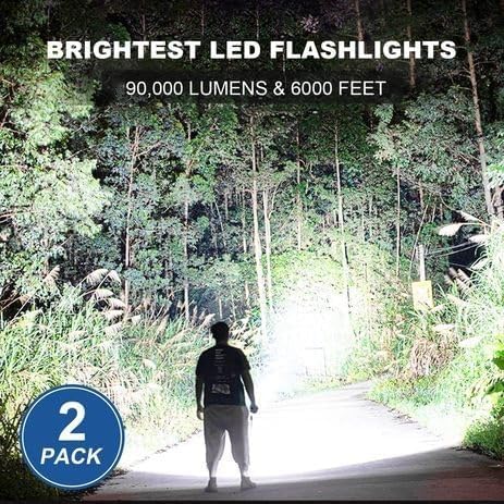 LBE USB-C rechargeable flashlight shown for quick top-ups on the go.