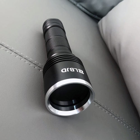 LBJD pocket-size 365nm flashlight ready for quick checks on the go.