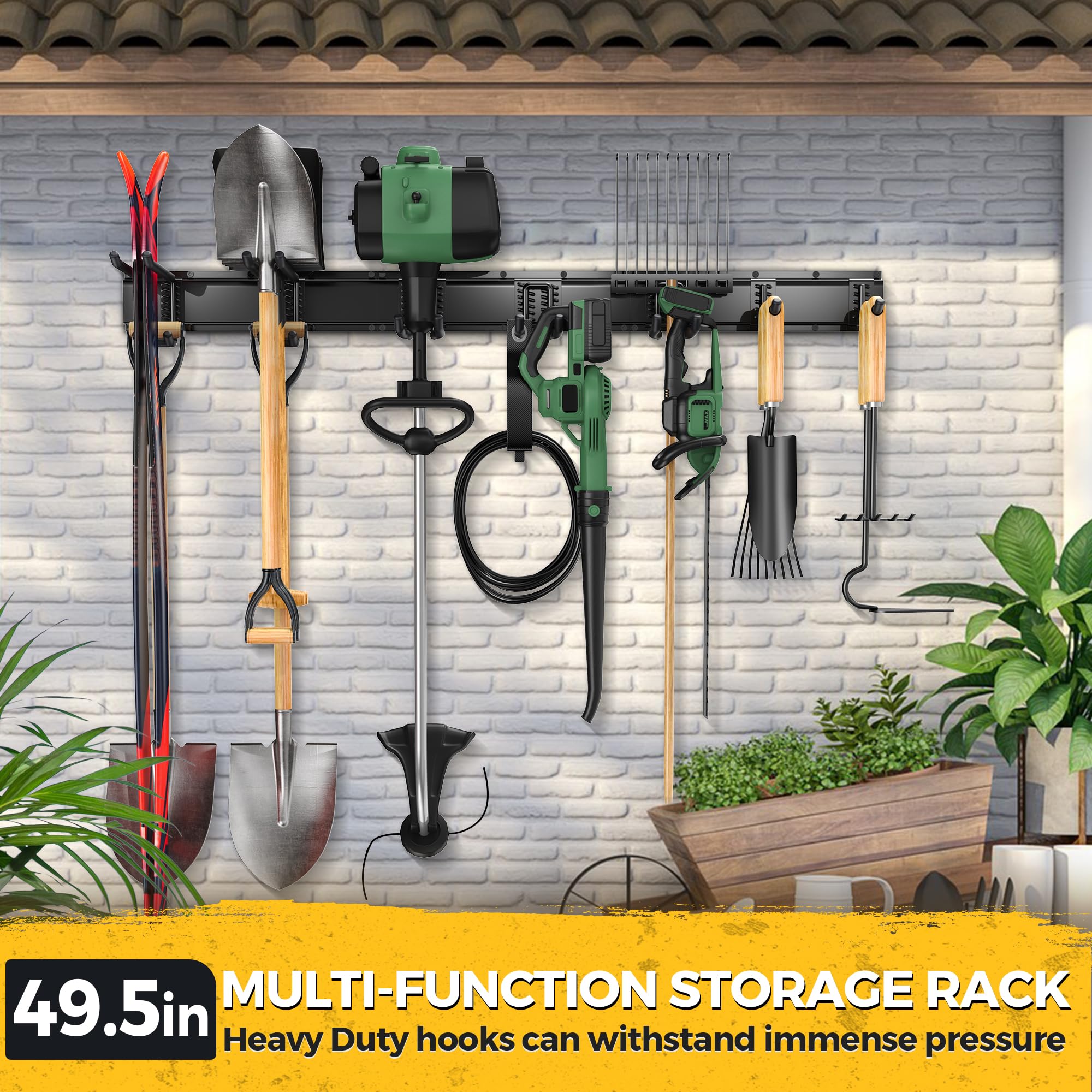 LBT anti-rust finish protects metal rack during heavy use.
