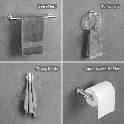 Lckppt wall mount hardware in brushed nickel for durable fixtures.