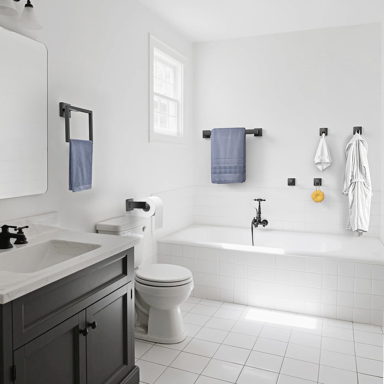 Lckppt SUS304 stainless steel resists rust in humid bathrooms.
