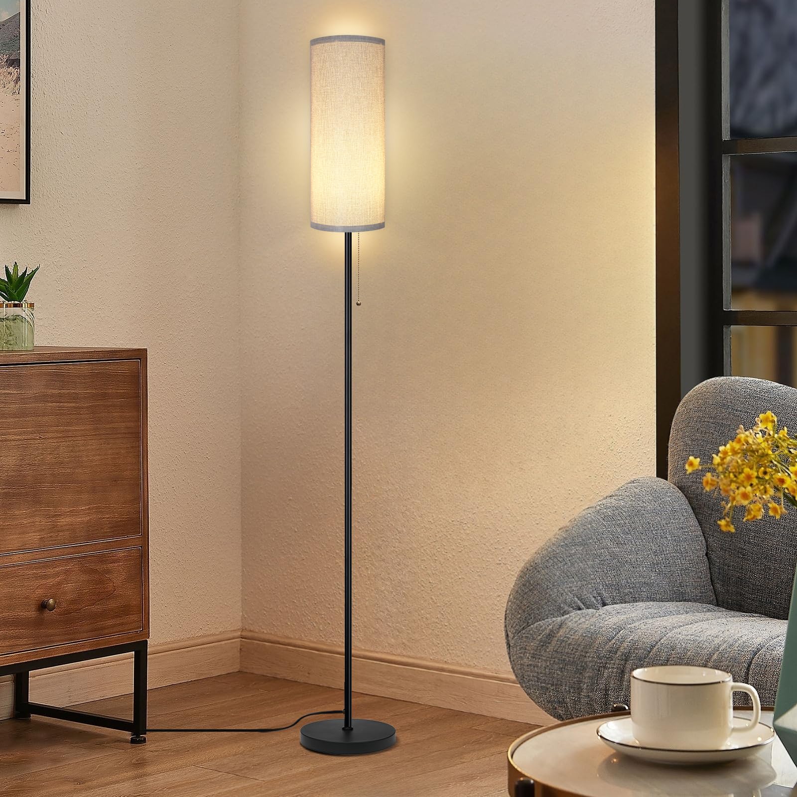 Ldeco floor lamp easy tool-free assembly